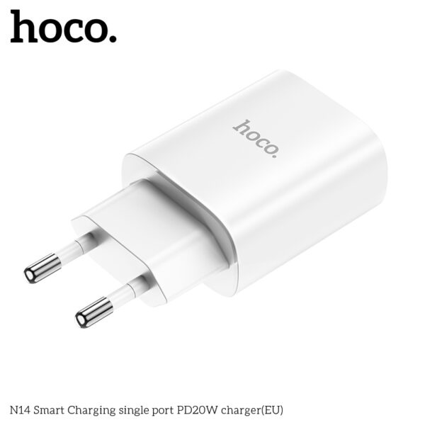 Củ sạc nhanh N14 PD 20W chân tròn