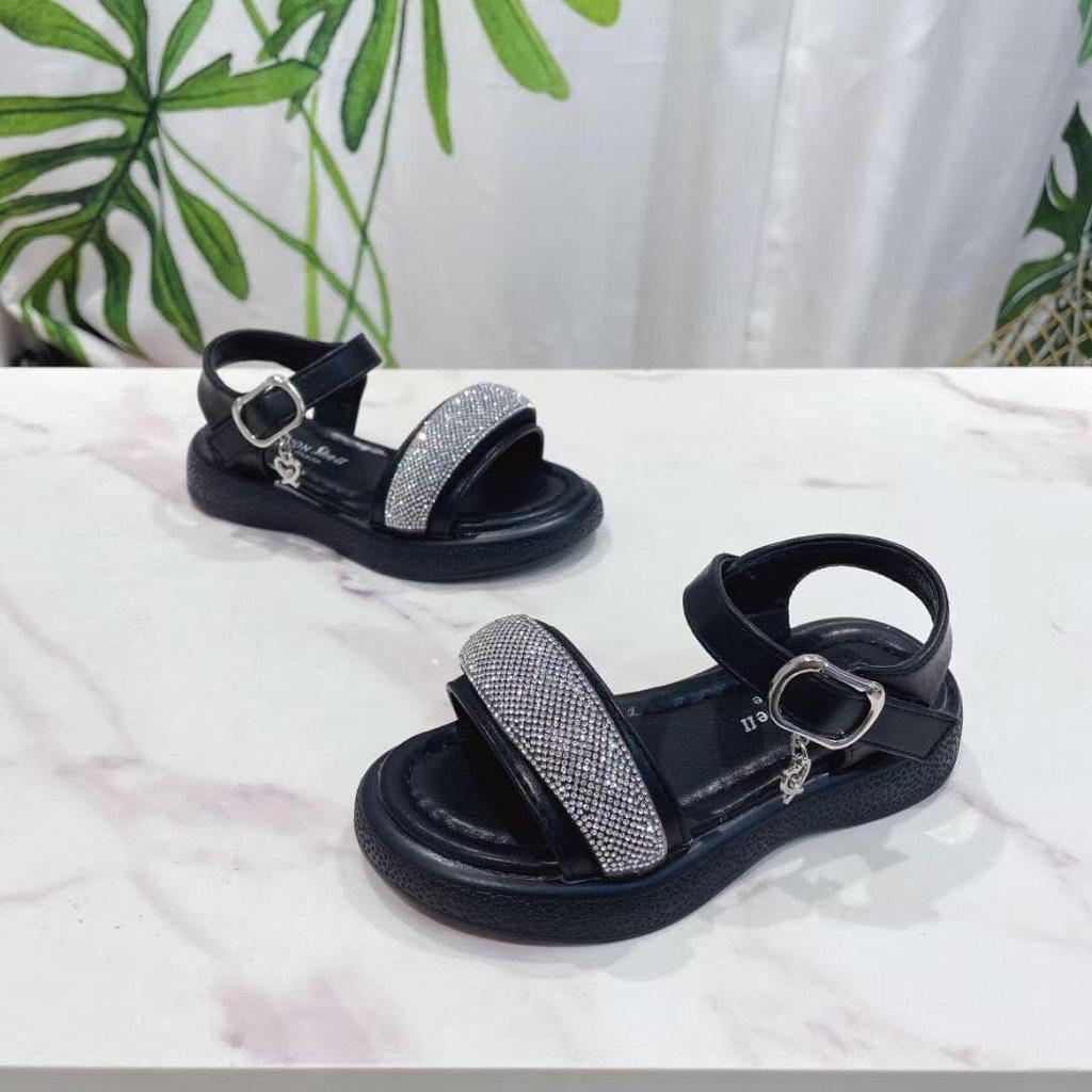 Sandal cao cấp đính đá A22679 - Dép quai hậu độc đáo cho bé - Sandal cao cấp siêu nhẹ - Size 26-36