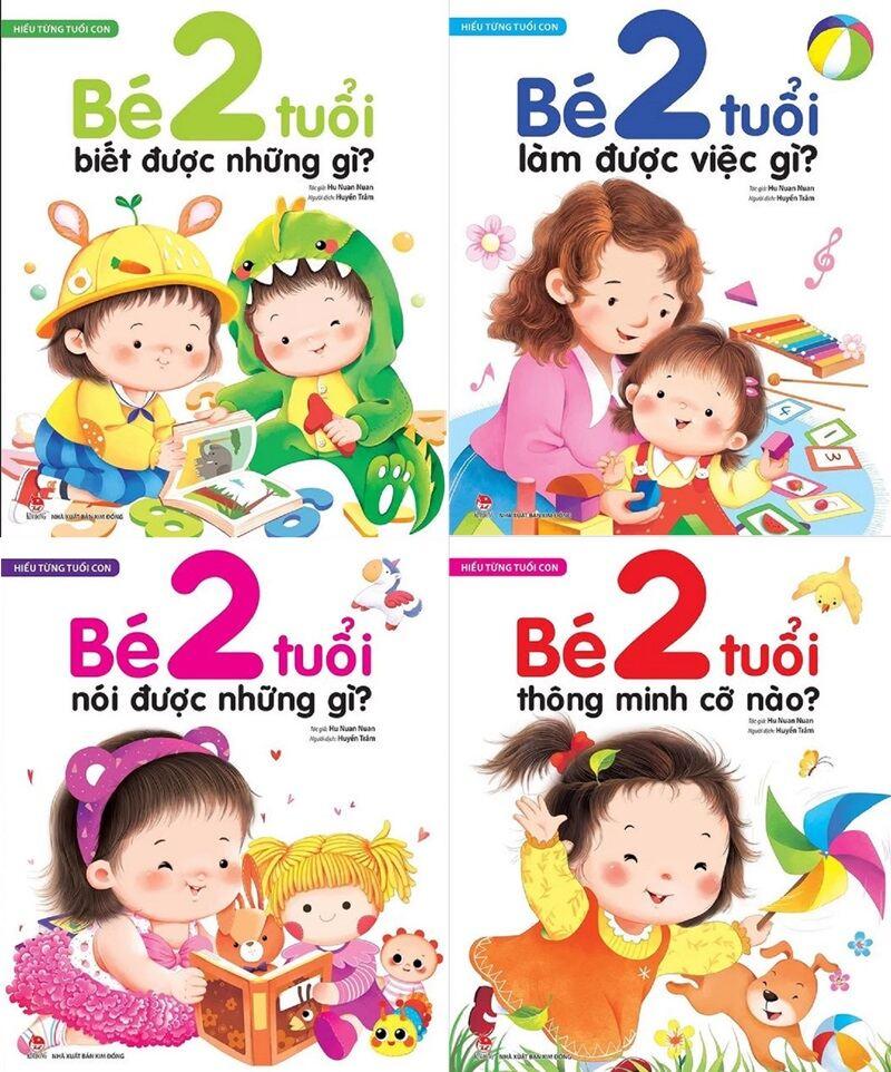 Trọn bộ 4 cuốn Hiểu biết về bé 2 tuổi