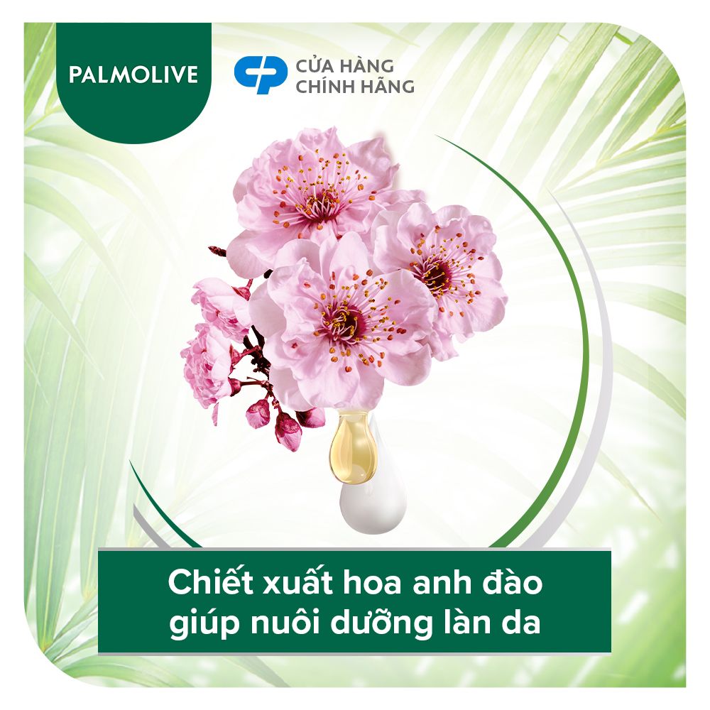 Bộ 2 Sữa tắm Palmolive mịn màng quyến rũ 100% chiết xuất từ phong lan 500g