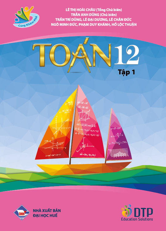 Combo sản phẩm Toán 12 (Sách bài học 1&amp;2, sách bài tập 1&amp;2, sách chuyên đề)