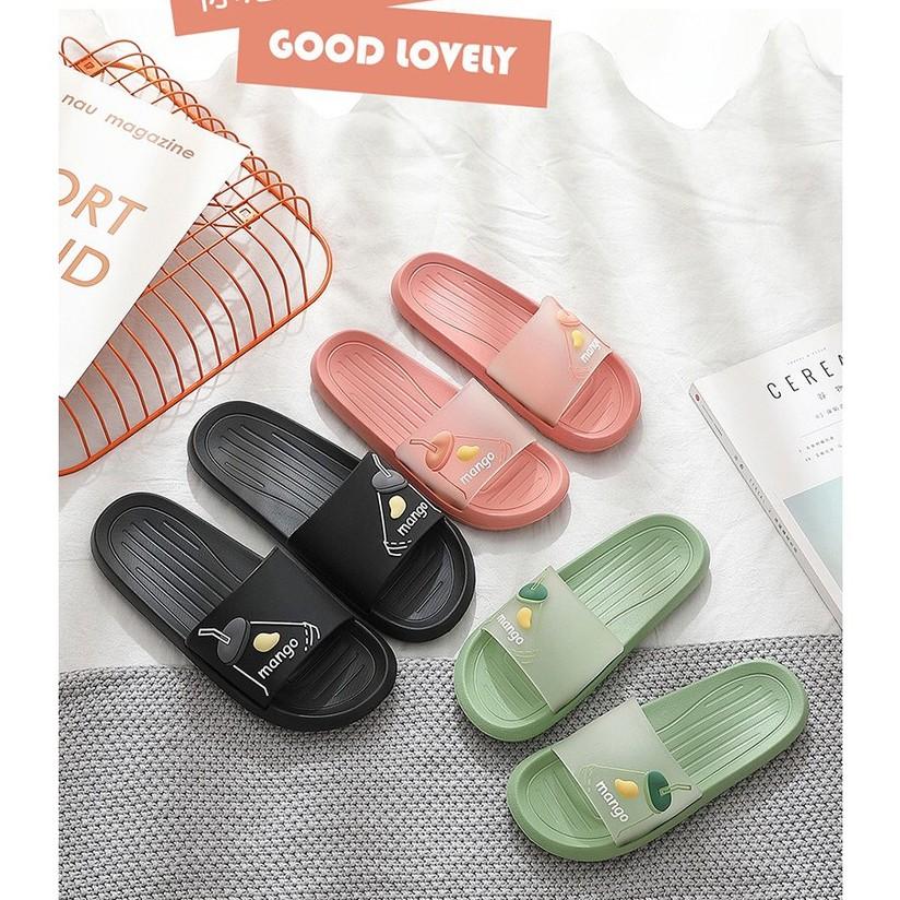 Dép đôi nam nữ đi trong nhà, đi văn phòng, dạo phố, đi biển ulzang mango siêu xinh - PKT fashion