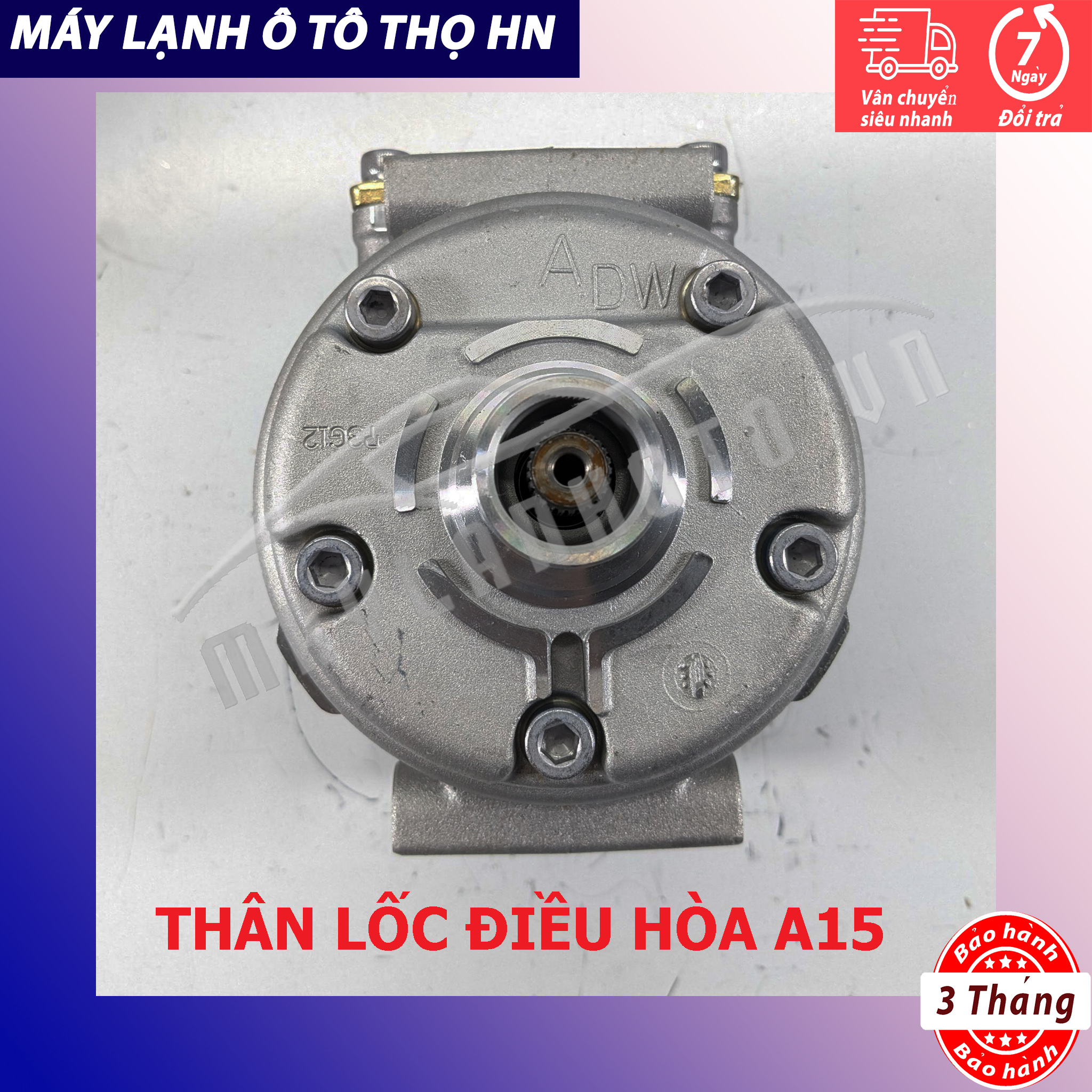 Thân Lốc điều hòa A15 không đầu Hàn Quốc