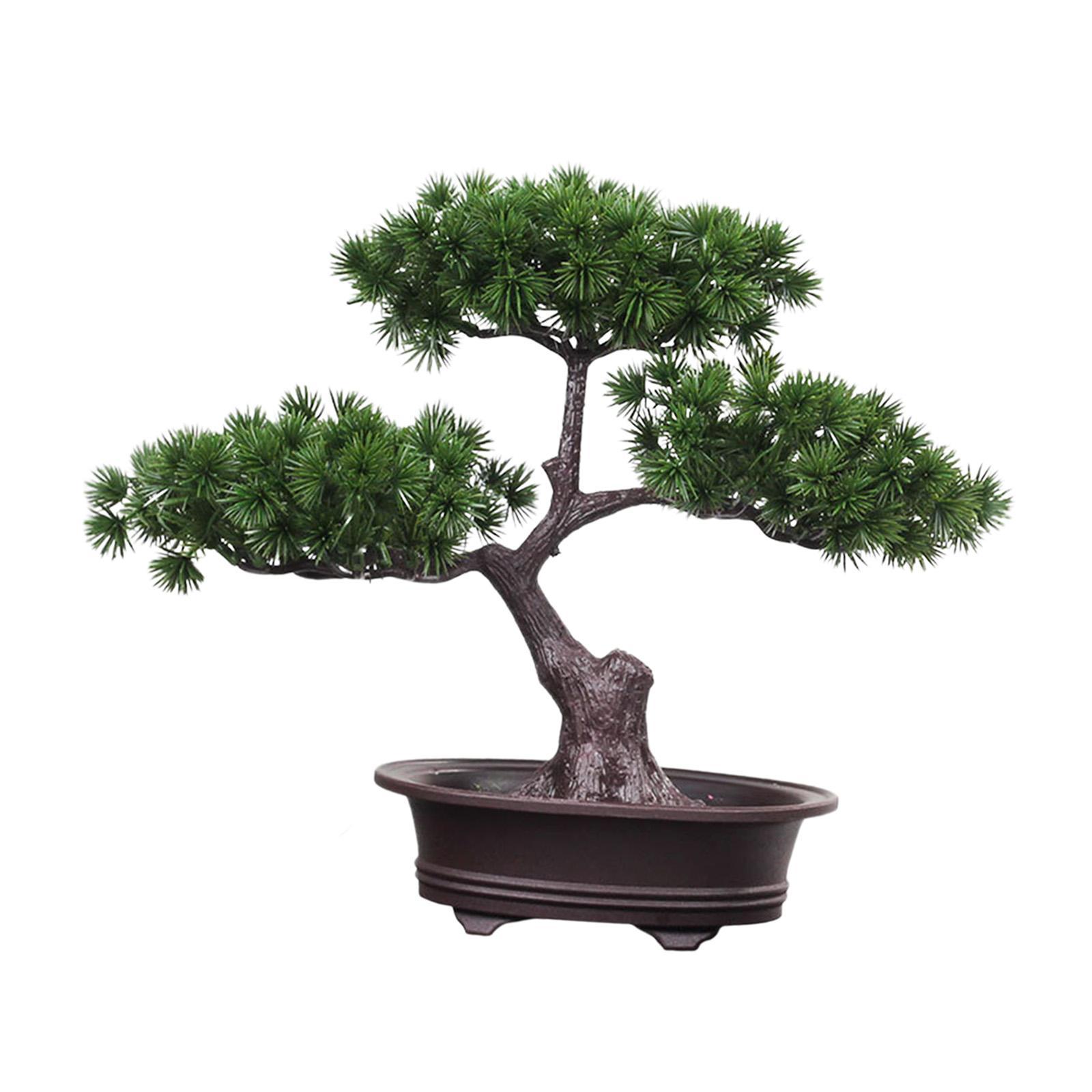 Artificial Welcoming Tree Pot Plant Bonsai Versatile for Hall Vestibule