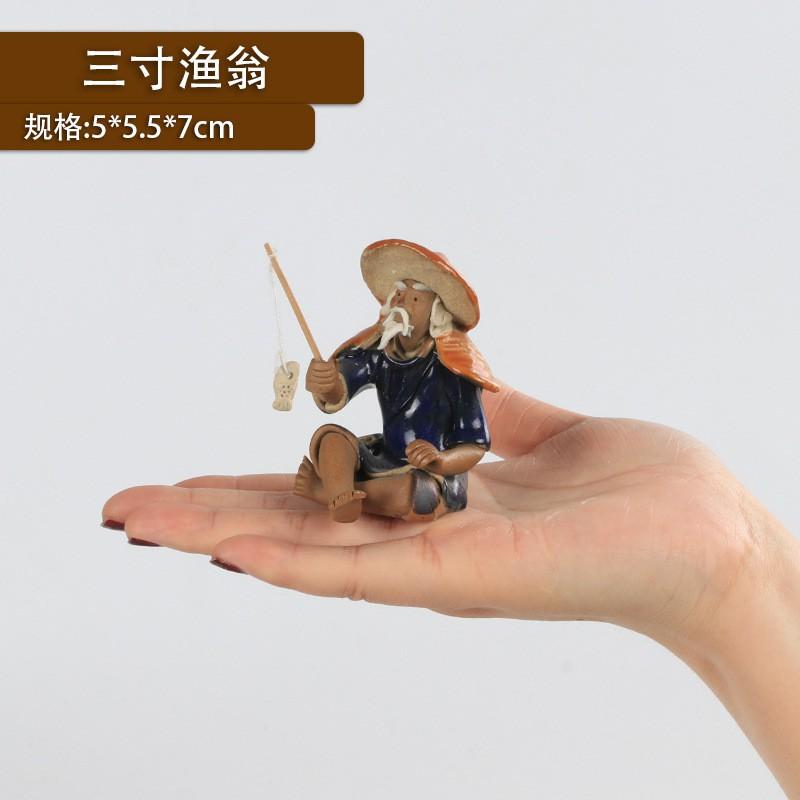 Ông lão câu cá mini trang trí tiểu cảnh, bonsai, bán cạn thủy sinh- tượng ông lão câu cá trang trí thủy sinh tiểu cảnh