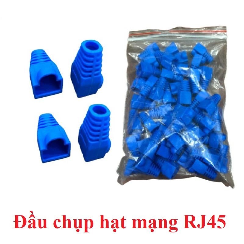 Túi 100c ĐẦU CHỤP HẠT MẠNG RJ45