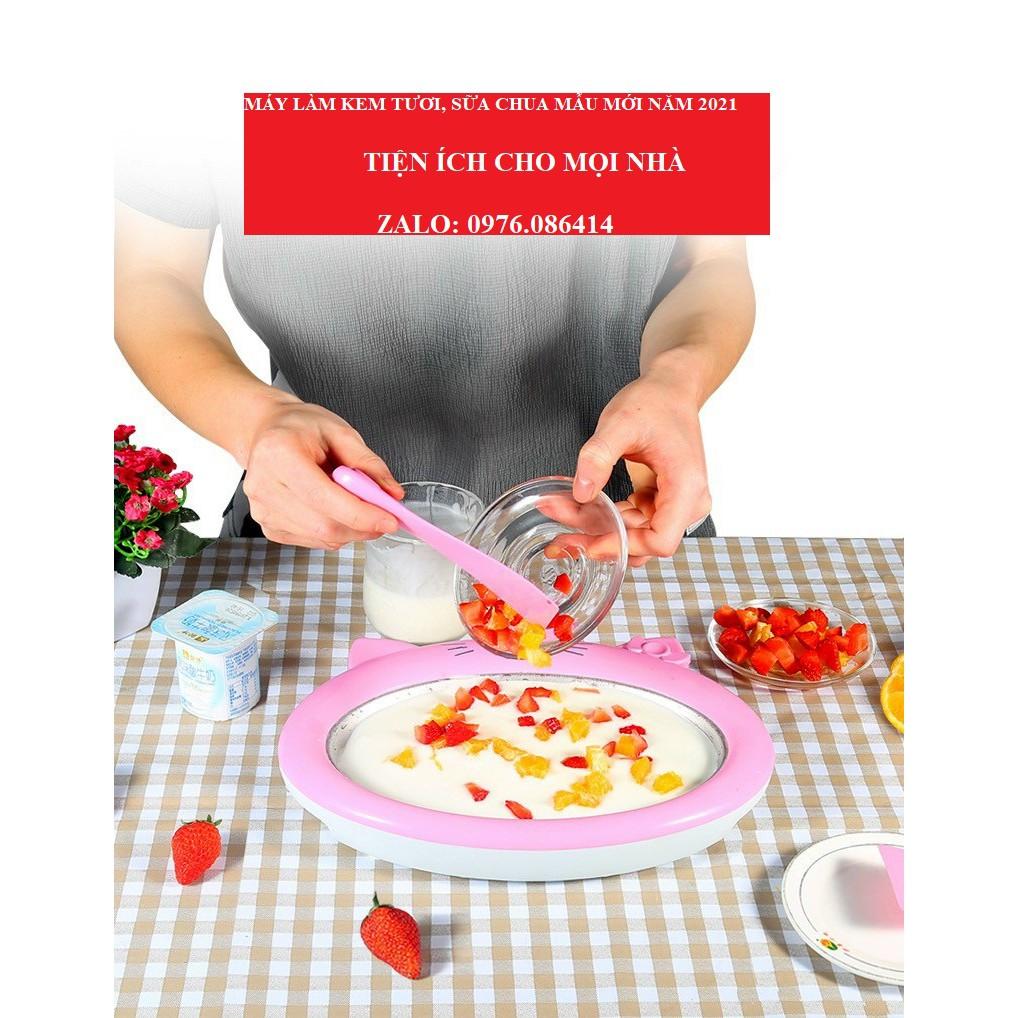 MÁY LÀM KEM TƯƠI, SỮA CHUA MINI SIÊU TIỆN ÍCH