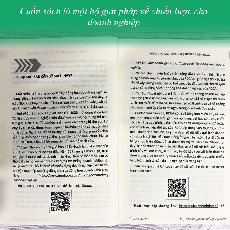 Sách Tự Động Hóa Doanh Nghiệp (tập 2) &quot;Hệ thống 6 chiến lược để sở hữu doanh nghiệp dẫn đầu&quot;, sách quản trị kinh doanh, sách quản trị nhân sự, sách lãnh đạo, sách quản lý