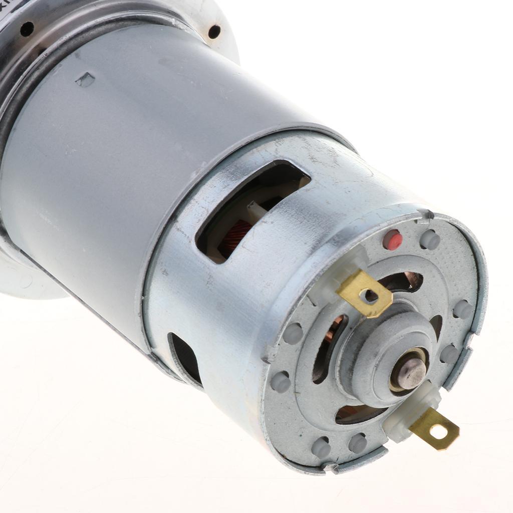 Micro Speed Reduction Geared Motor Reversible DC 24V 35W 300RPM