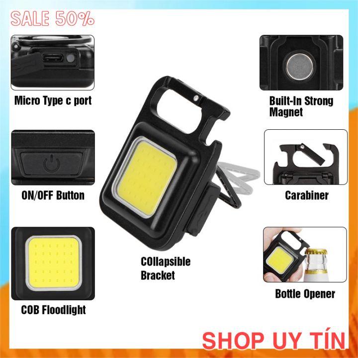 Đèn Pin LED Mini Siêu Sáng V8 Bỏ Túi Tiện Dụng