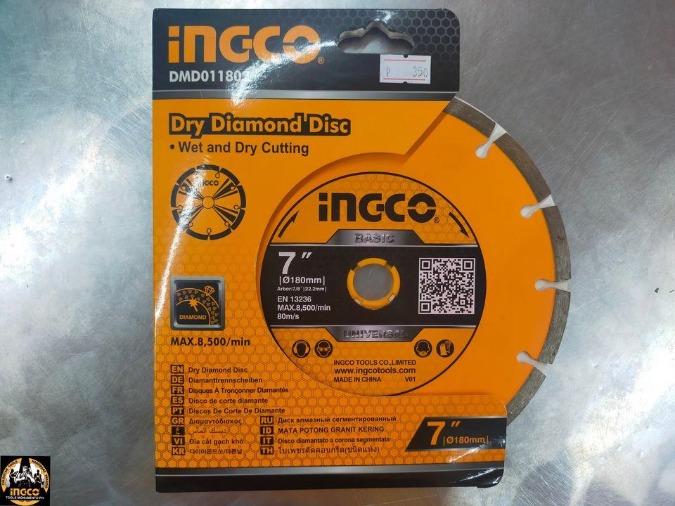 ĐĨA CẮT GẠCH KHÔ KIM CƯƠNG INGCO ĐẦY ĐỦ KÍCH CỠ - HÀNG CHÍNH HÃNG