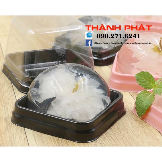 Hộp đựng bánh Trung Thu đế đen cao cấp- hộp bánh trung thu 100 cái