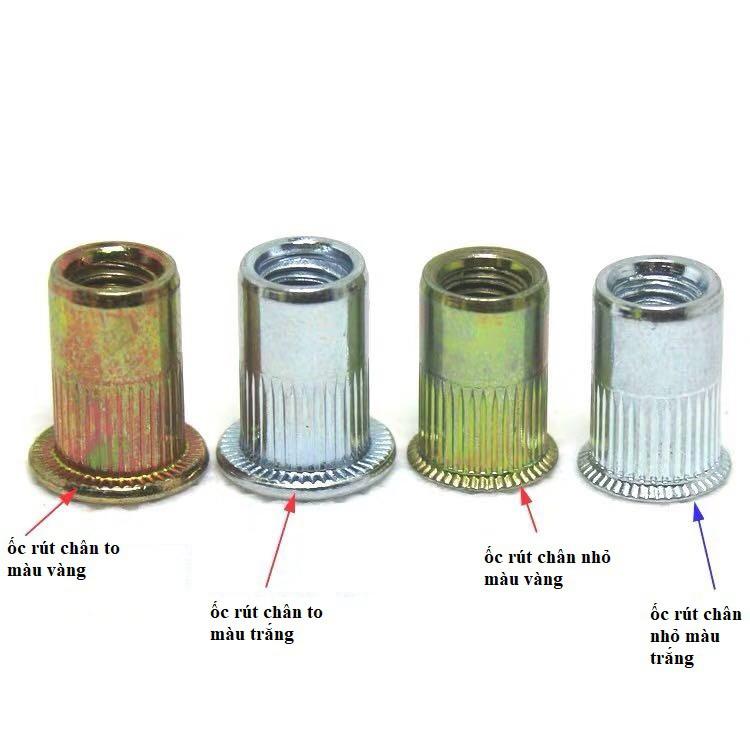 Combo 100c Ốc tán rút chân nhỏ M4