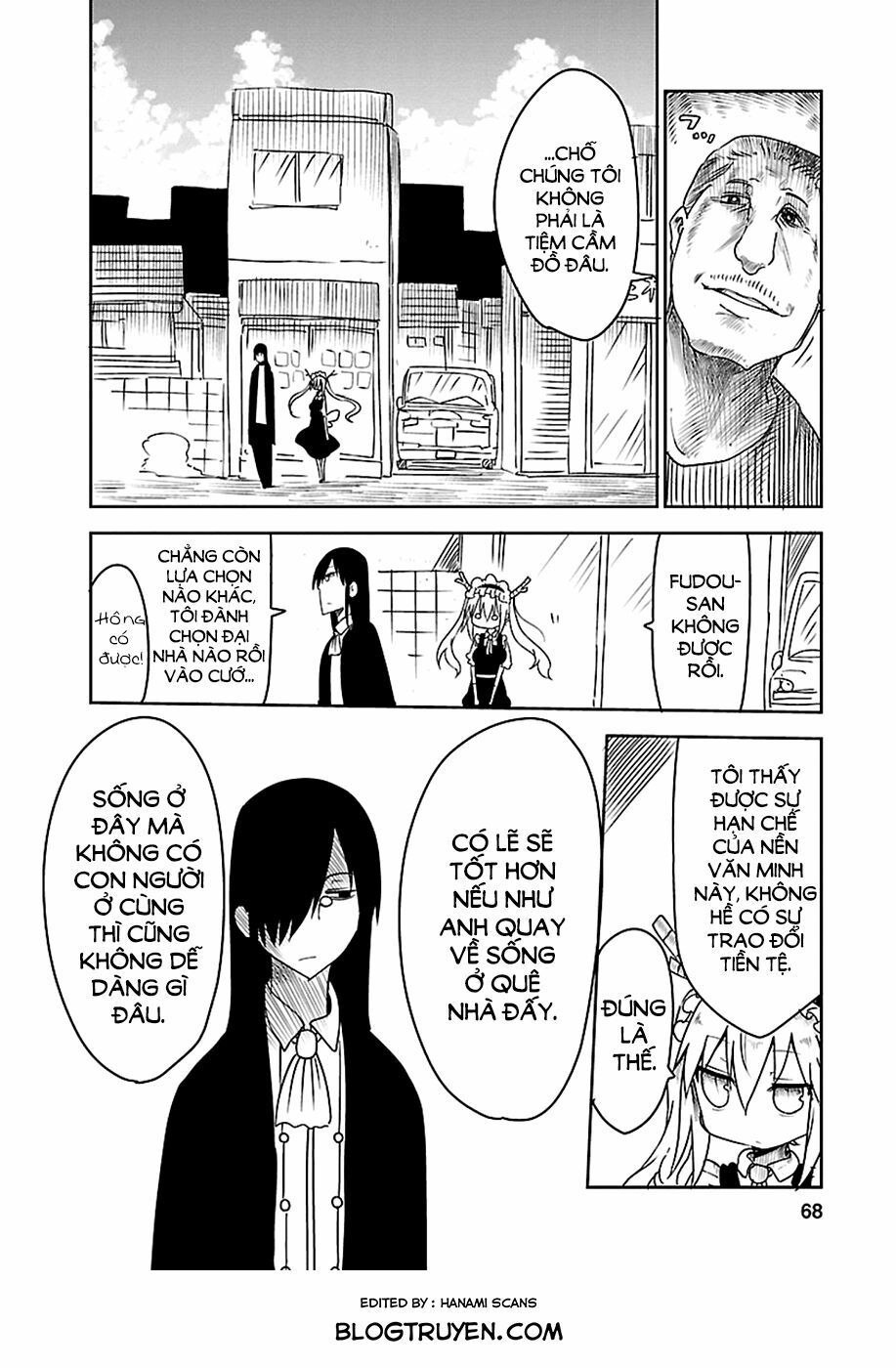 cuộc sống trả ơn của nàng rồng tohru! chapter 15 11