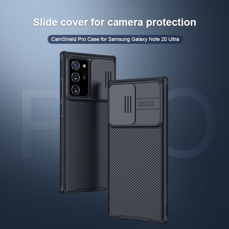 Ốp lưng bảo vệ camera Nillkin CamShield Pro Note 20 Ultra - Hàng chính hãng