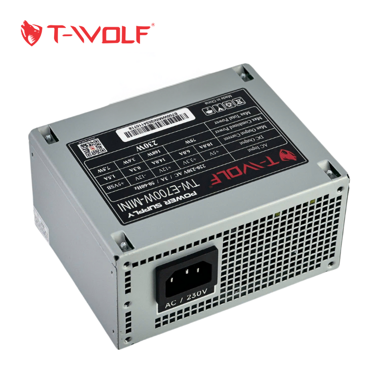 Nguồn Máy Tính T-WOLF TW-E700W MINI No Box – Hàng Chính Hãng