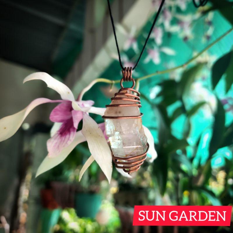 Vòng cổ dây đồng handmade cá tính