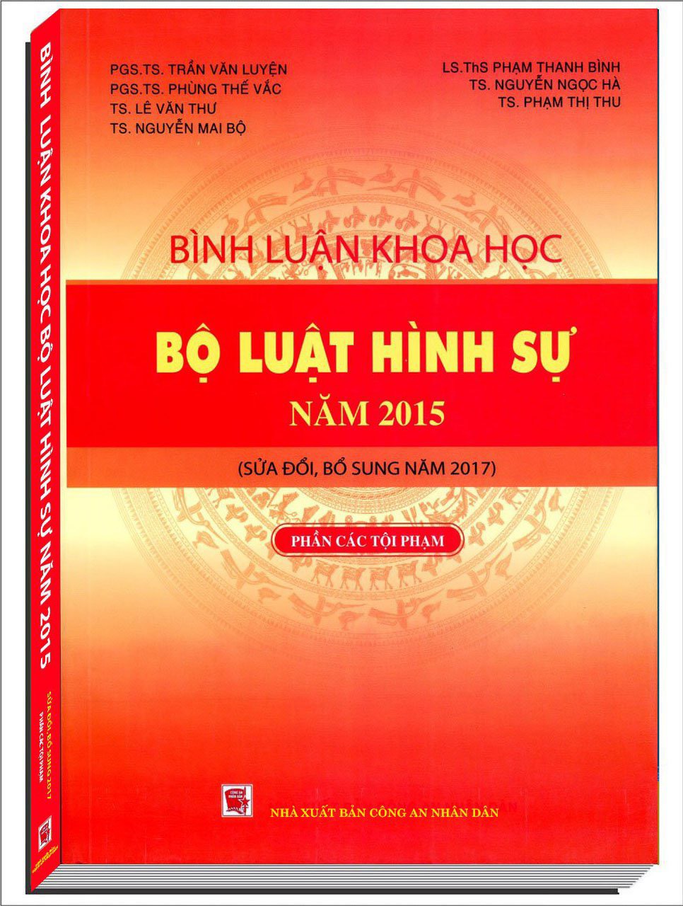 Bình luận khoa học bộ luật hình sự năm 2015 - Phần tội phạm