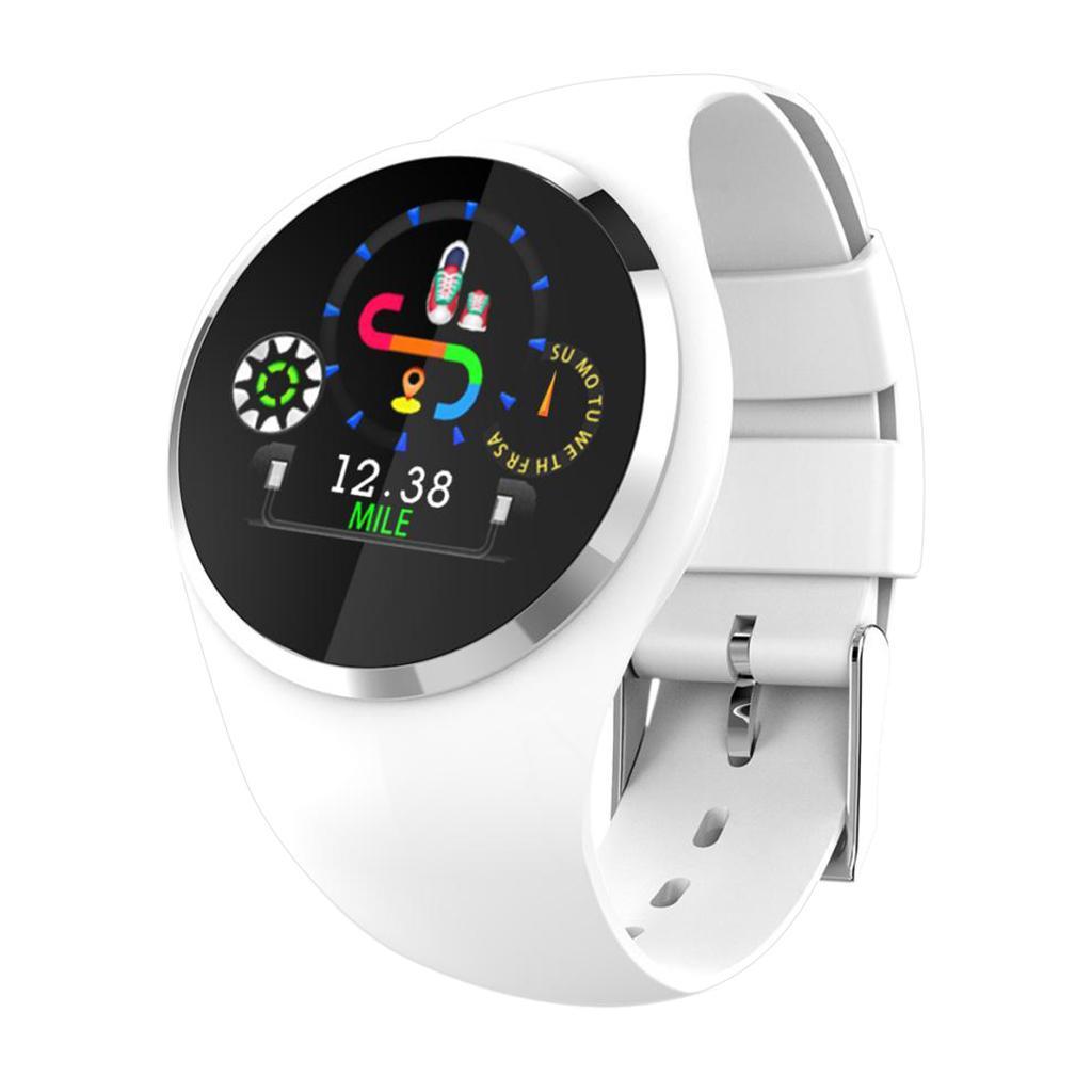 Sport Fitness Tracker Smart  Monitor Bluetooth 4.0 White