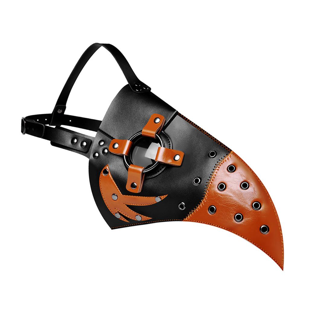 Plague Doctor Steampunk  Long Nose Beak Halloween Costume s Model 1