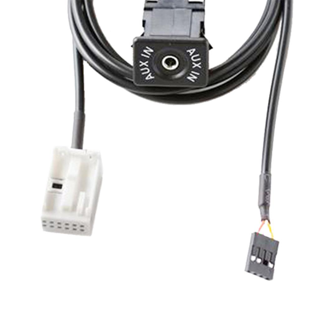 Car Audio AUX USB Switch Cable For RCD510 RCD310 VW Golf/GTI/R MK5 MK6