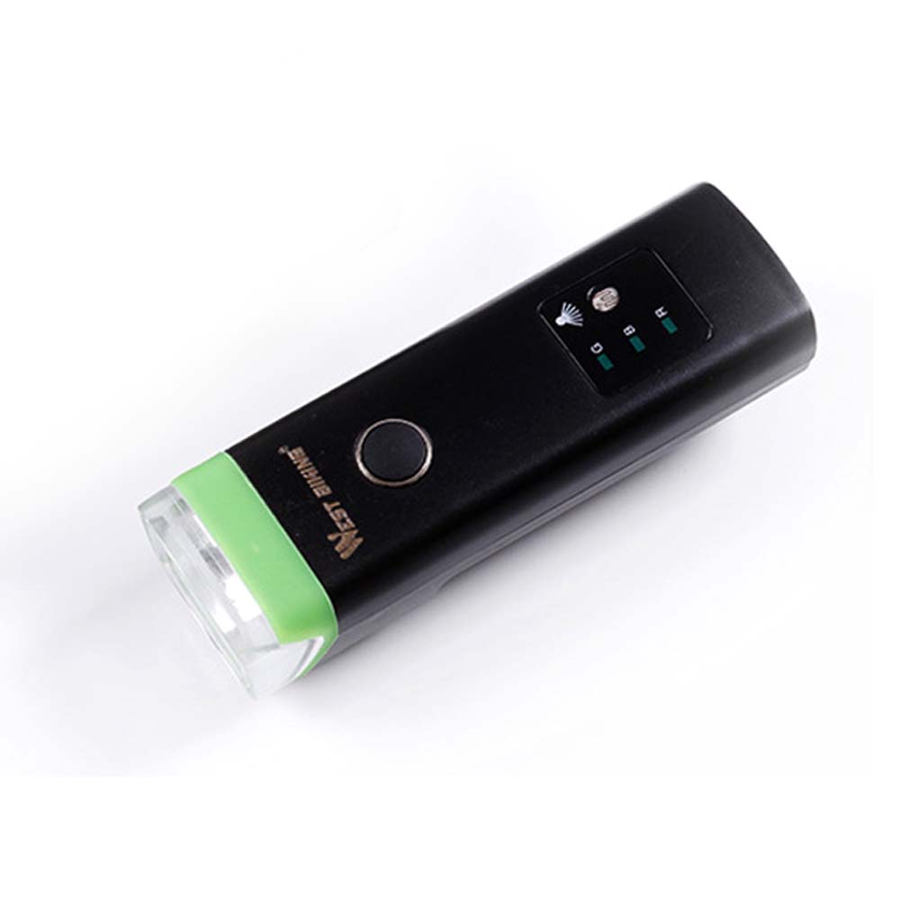 WEST BIKING Đèn Trước Xe Đạp Chống Nước Có Sạc USB