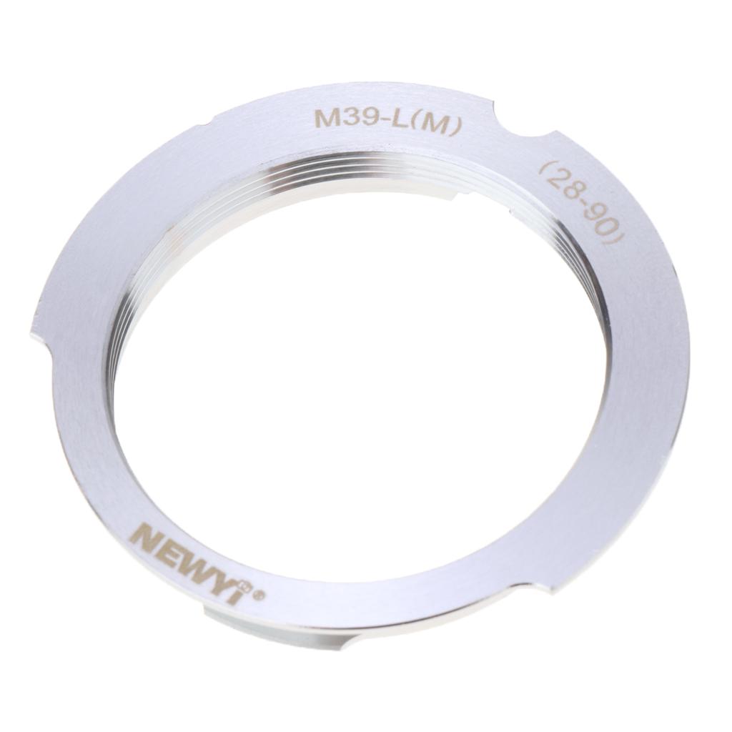 Cho Leica L Ống Kính Leica LM mount Adapter Nhẫn M39 L39 Ống Kính