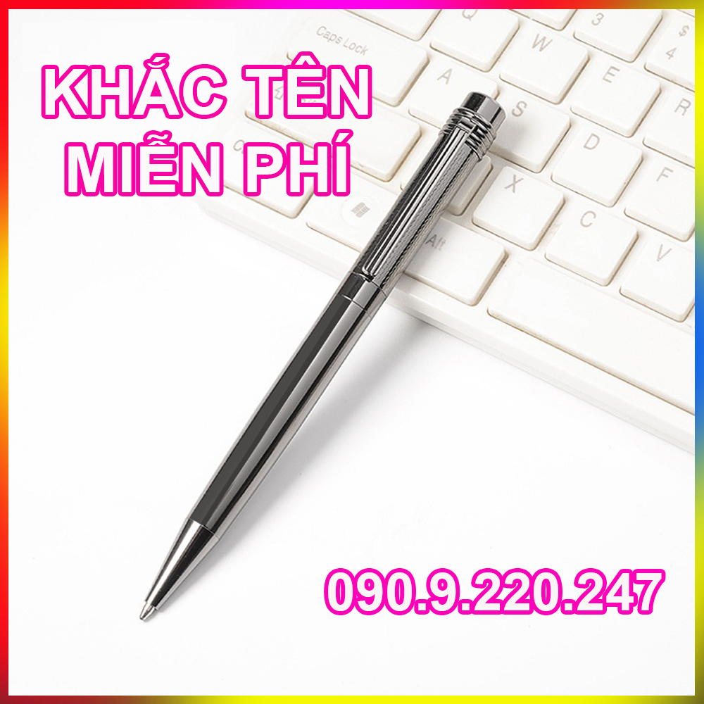 (Gift) Bút ký khắc tên cao cấp LC036, xoay mực bi, mượt đều cở mọi góc nghiêng