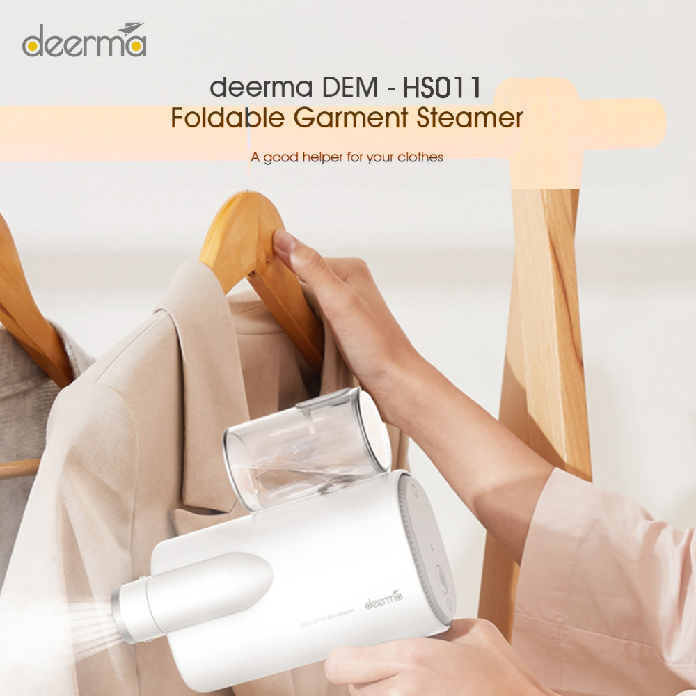 Bàn Ủi Cầm Tay Hơi Nước Deerma HS011 Có Thể Gấp Gọn Tiện Lợi 220V 800W