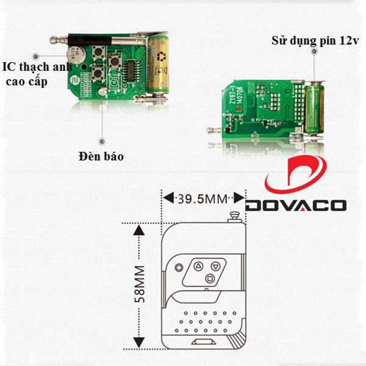 Điều khiển bộ đảo chiều động cơ dùng sóng RF