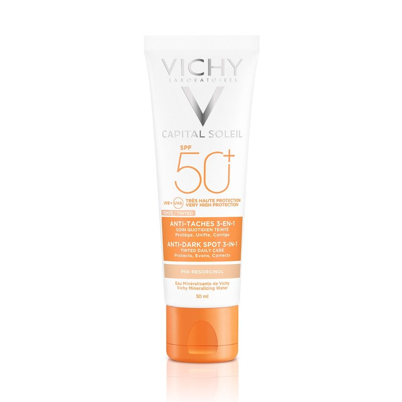 Kem Chống Nắng Ngăn Sạm Da, Giảm Thâm Nám Vichy SPF50 Chống Tia UVA - 100791635