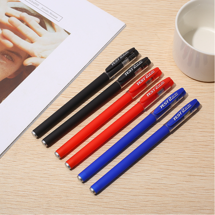 Bút bi viết mực đen đỏ xanh học sinh giá rẻ 0.5 mm viết đẹp có nắp cài đồ dùng học tập văn phòng phẩm sỉ lẻ