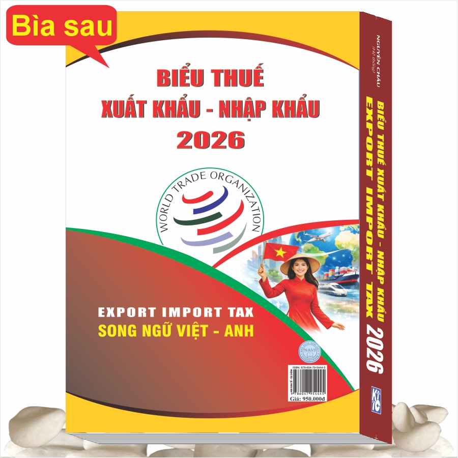 Sách Biểu Thuế Xuất Khẩu - Nhập Khẩu 2026 (V2679N)