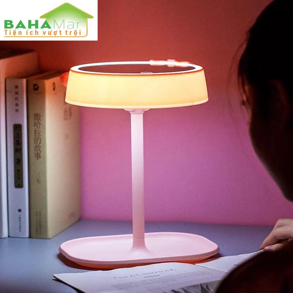 GƯƠNG TRANG ĐIỂM TÍCH HỢP ĐÈN LED ĐA NĂNG dùng làm đèn ngủ, đèn đọc sách với 3 mức độ ánh sáng thích hợp