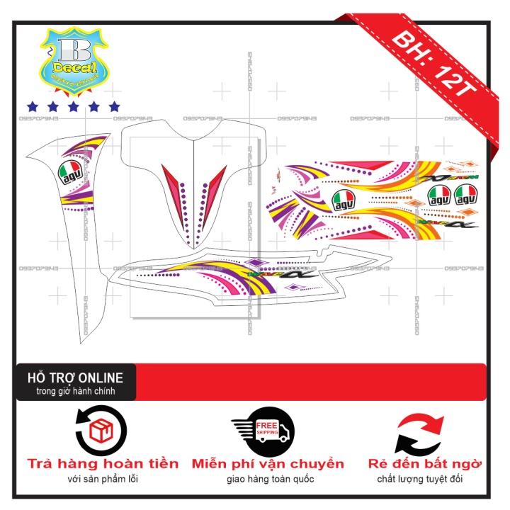 Tem rời dành cho wave 2016 AGV 1107