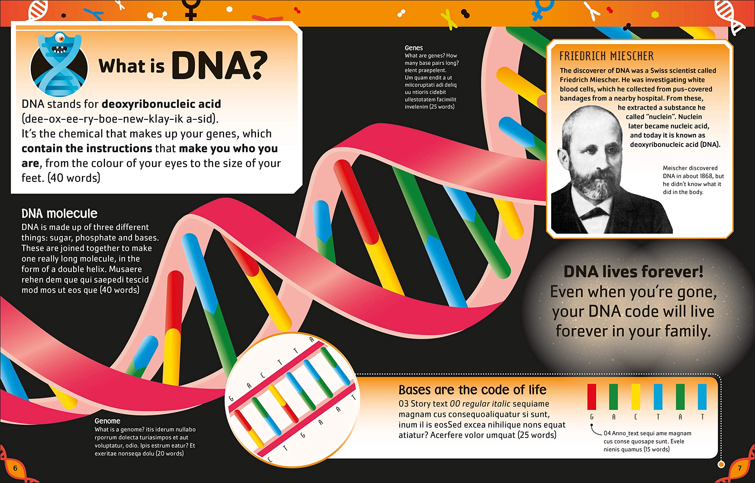 The Dna Book: Discover What Makes You You