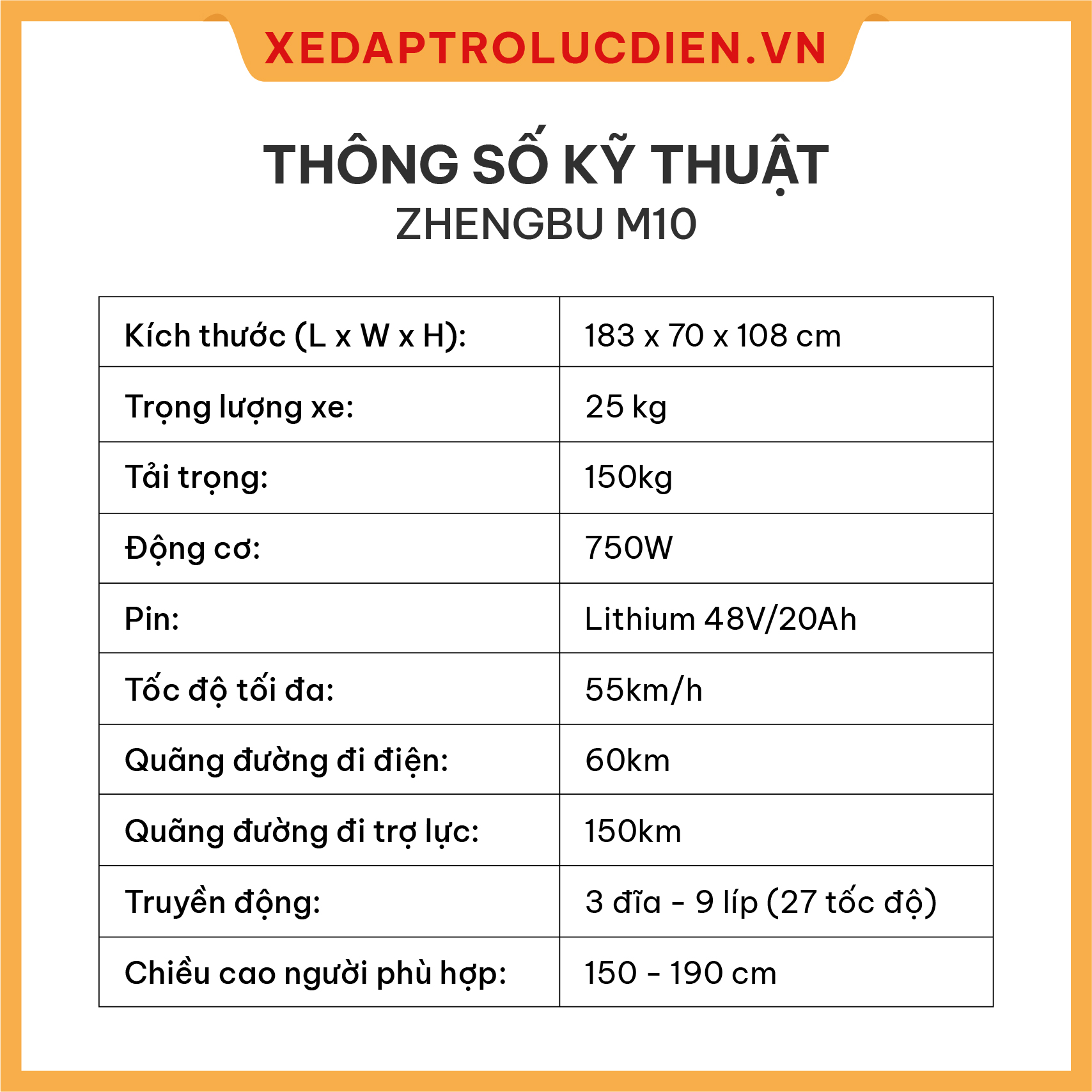 Xe đạp trợ lực điện Zhengbu M10 Giá – Ưu đãi – Dịch vụ tốt nhất