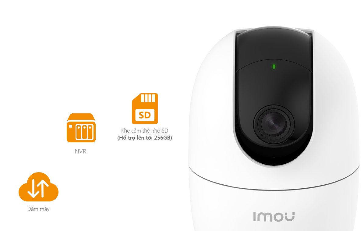 Camera WIFI IMOU 2MP Ranger 2 - Hàng chính hãng