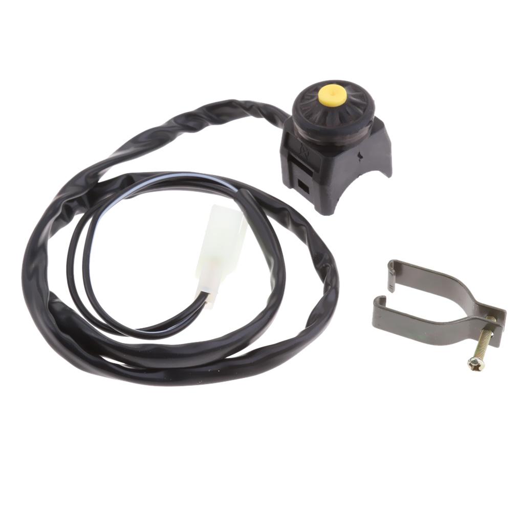 Replacement Kill Switch Push Button Horn Starter 2Wire for  Dirt Bike ATV