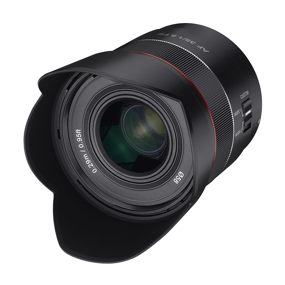 Ống kính máy ảnh hiệu Samyang AF 35mm F1.8 Cho Sony E - HÀNG CHÍNH HÃNG