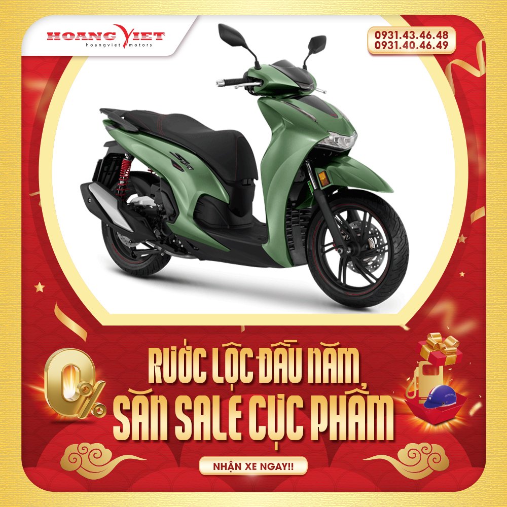 Xe Máy Honda SH 350i 2025 - Phiên Bản Thể Thao