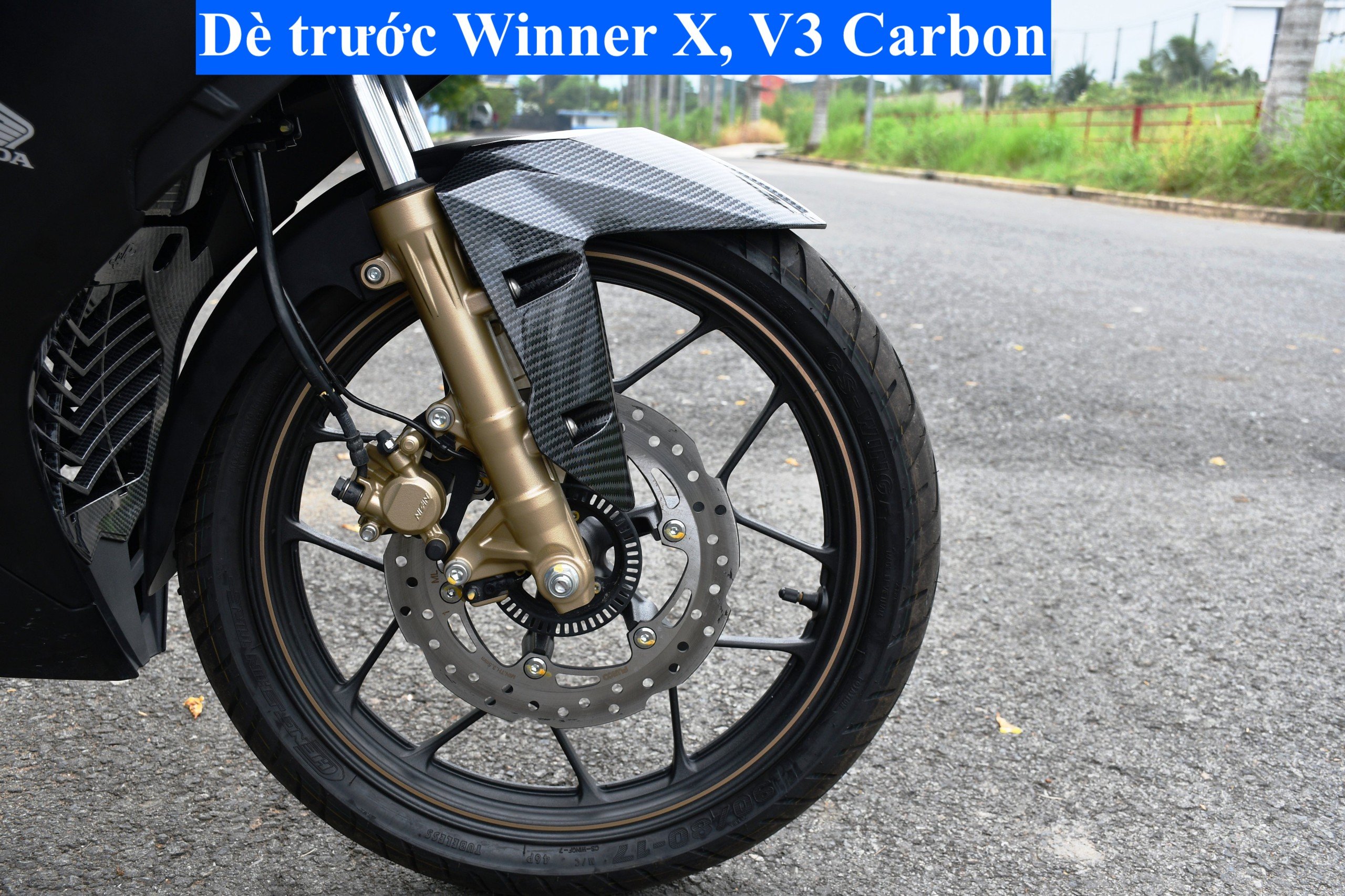 Dè trước dành cho Winner X, V3 Carbon