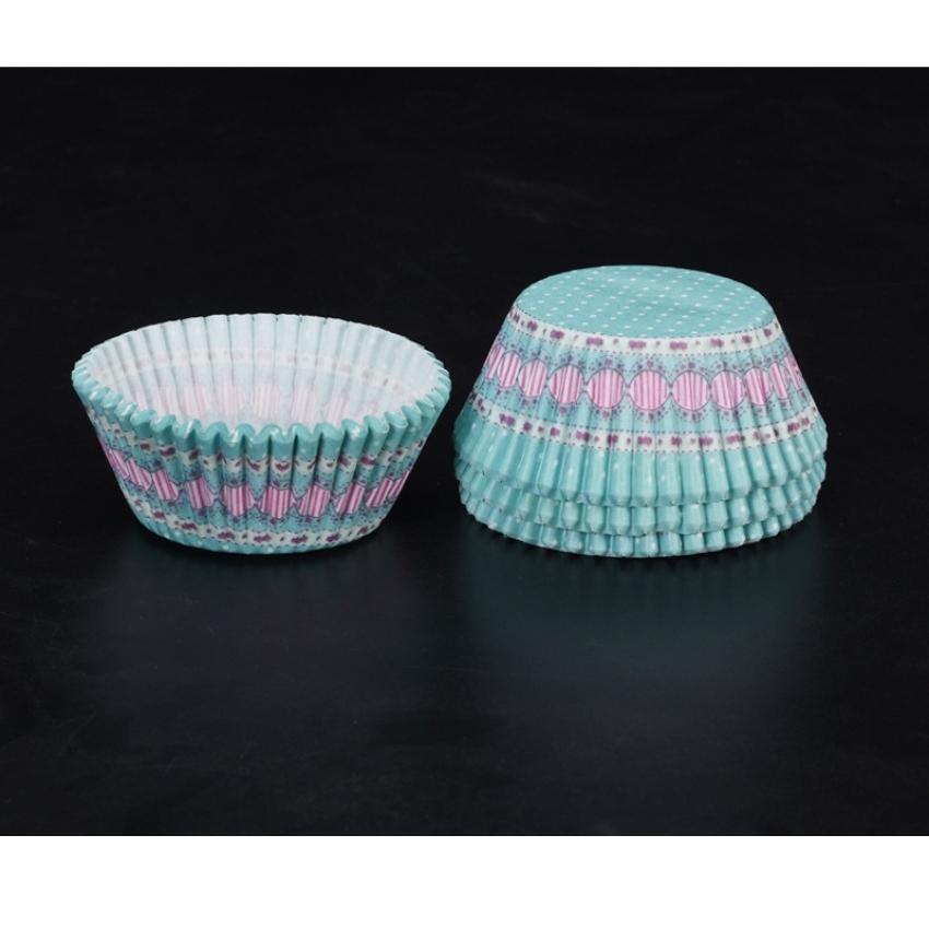 Chén Giấy Nướng Muffin Dụng Cụ Làm Bánh CupCake SET 100 cái lốc - CUPCAKEGIAY01