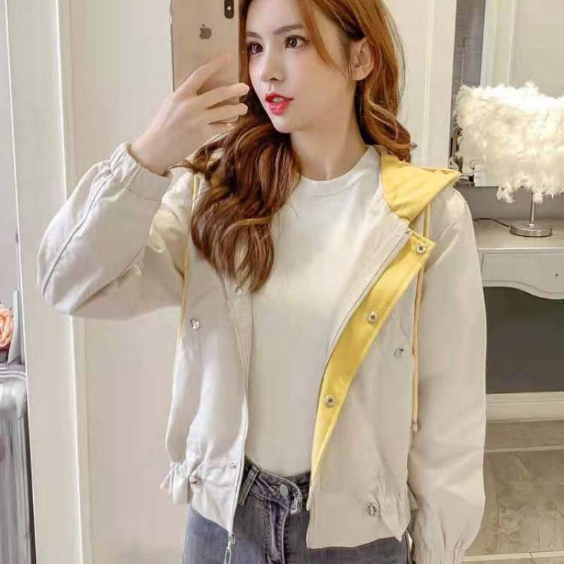 Áo khoác kaki kiểu nữ phối nón cực xinh , xịn xò tôn dáng phong cách hàn quốc cho các nàng KB FASHION
