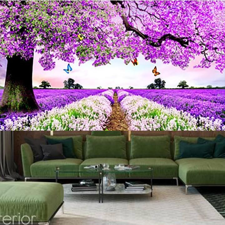 Tranh đá cây hạnh phúc LV232 - kích thước: 110 * 60cm.