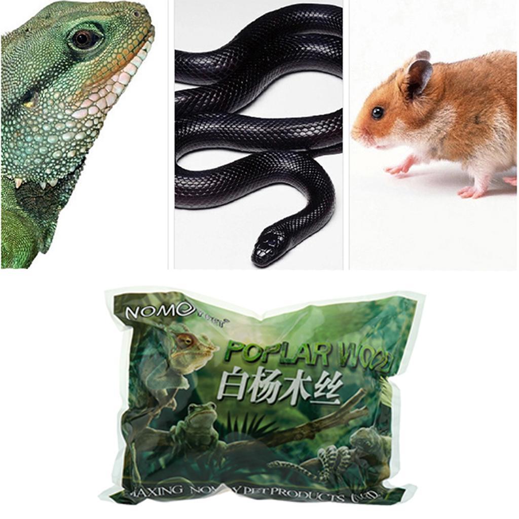 Terrarium Bedding Substrate Hideout for Snake Lizard Spider Reptile Flooring