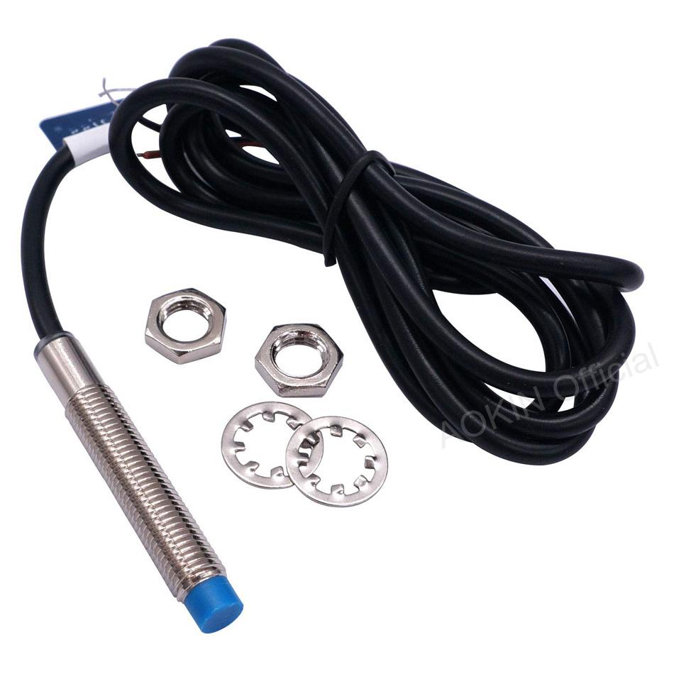 Máy in 3D LJ18A3-8-Z/BX-5V Công tắc lân cận M18 8 mm cảm biến DC 5V NPN NO 3D Máy in Công tắc cảm biến gần