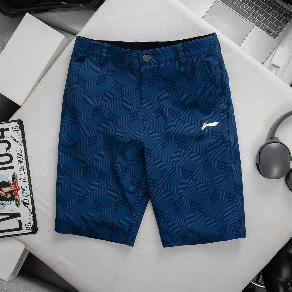 Quần Li - Ning Họa Tiết Lục Giác Thanh Lịch Mặc Mát, Không Nhăn,Co Giãn Cực Êm -Không Nóng - Combo3 Quần 3 Màu