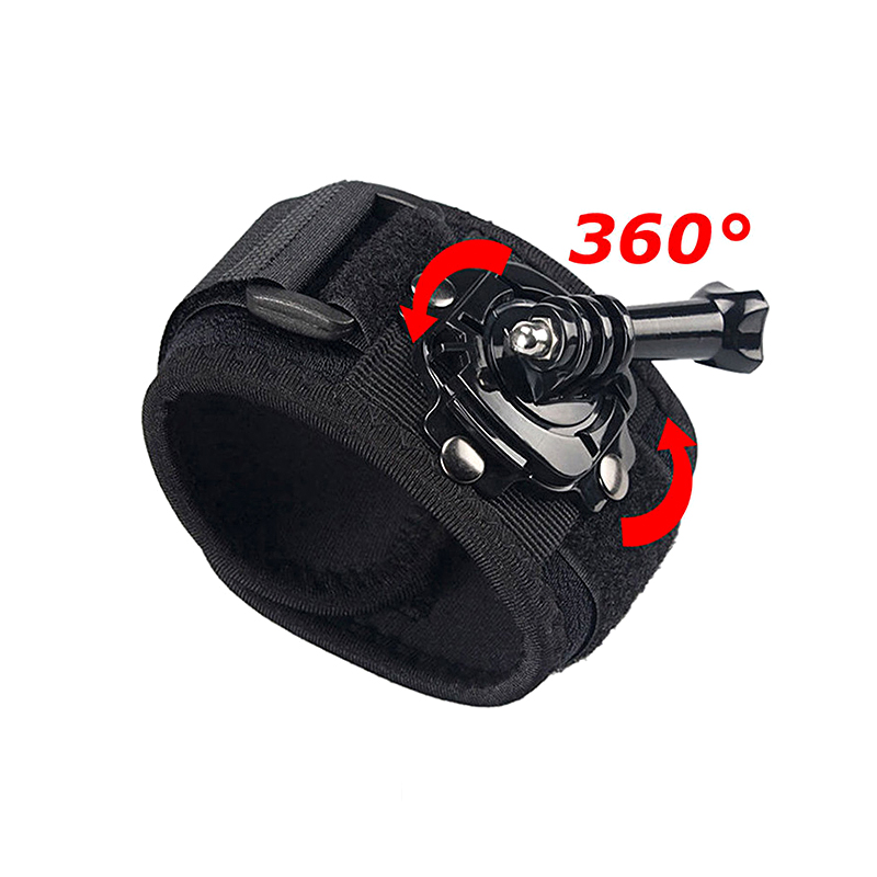 Dây đeo tay 360 độ bản lớn cho Gopro