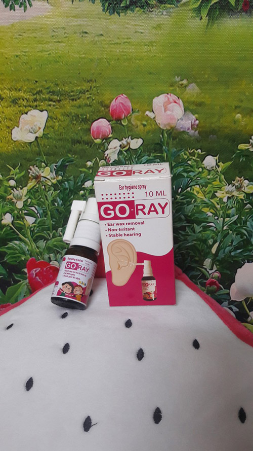 Chai xịt tan ráy tai GO-RAY (hộp 1 chai 10ML)